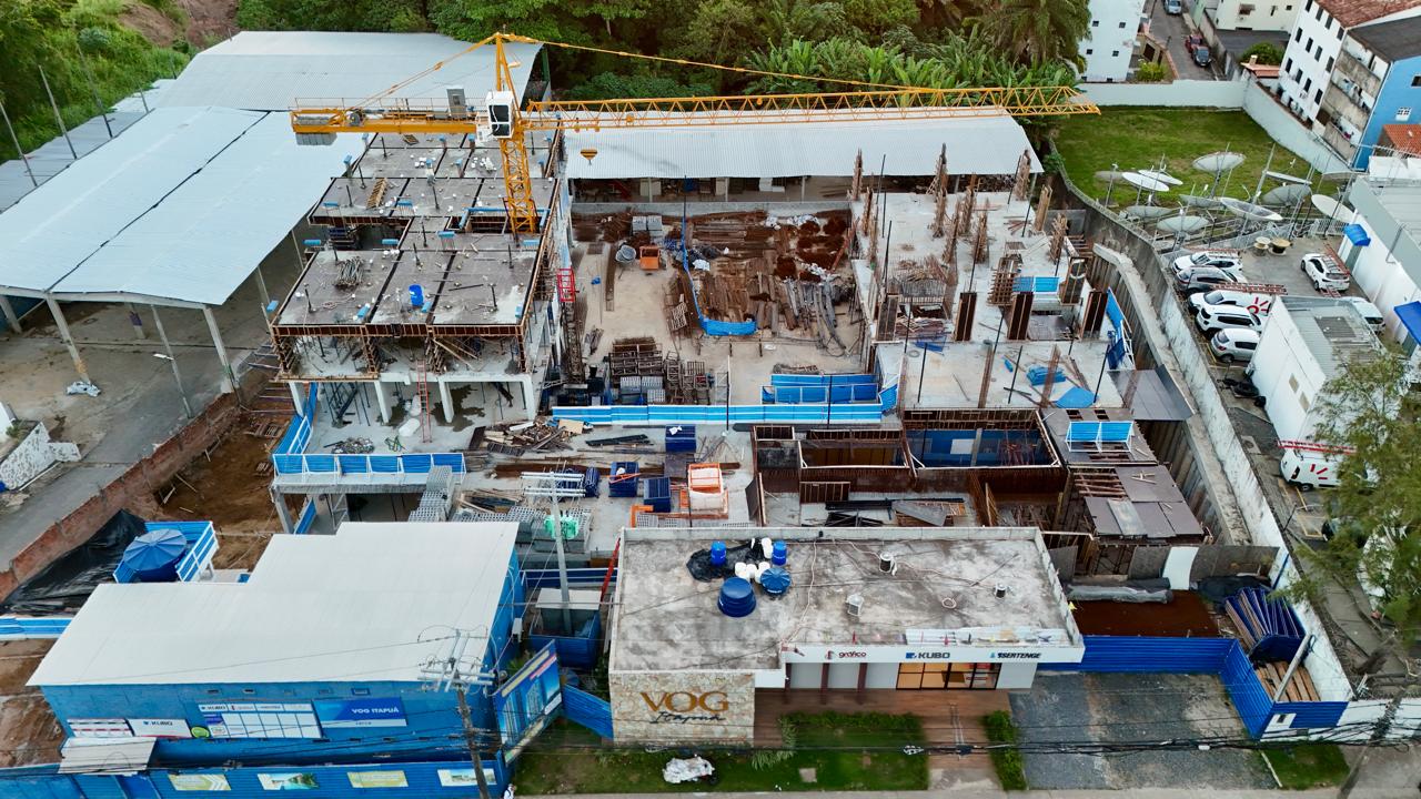 Avanço de obra VOG Itapuã